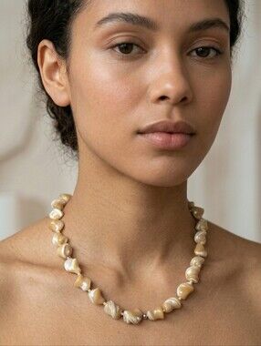 Dillards Sterling Silver MOP Necklace